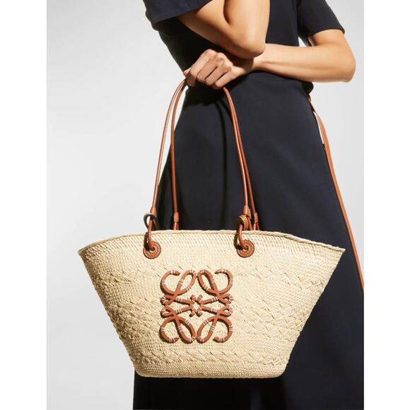 Loewe Handbags - ❌❌SOLD!LOEWE PAULA IBIZA SUMMER MEDIUM ANAGRAM BASKET STRAW RAFFIA TOTE BAG NWT!